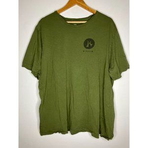 KILLIK Men's 3XL Hunting Outdoors Double Sided Green Deer Moose T-Shirt